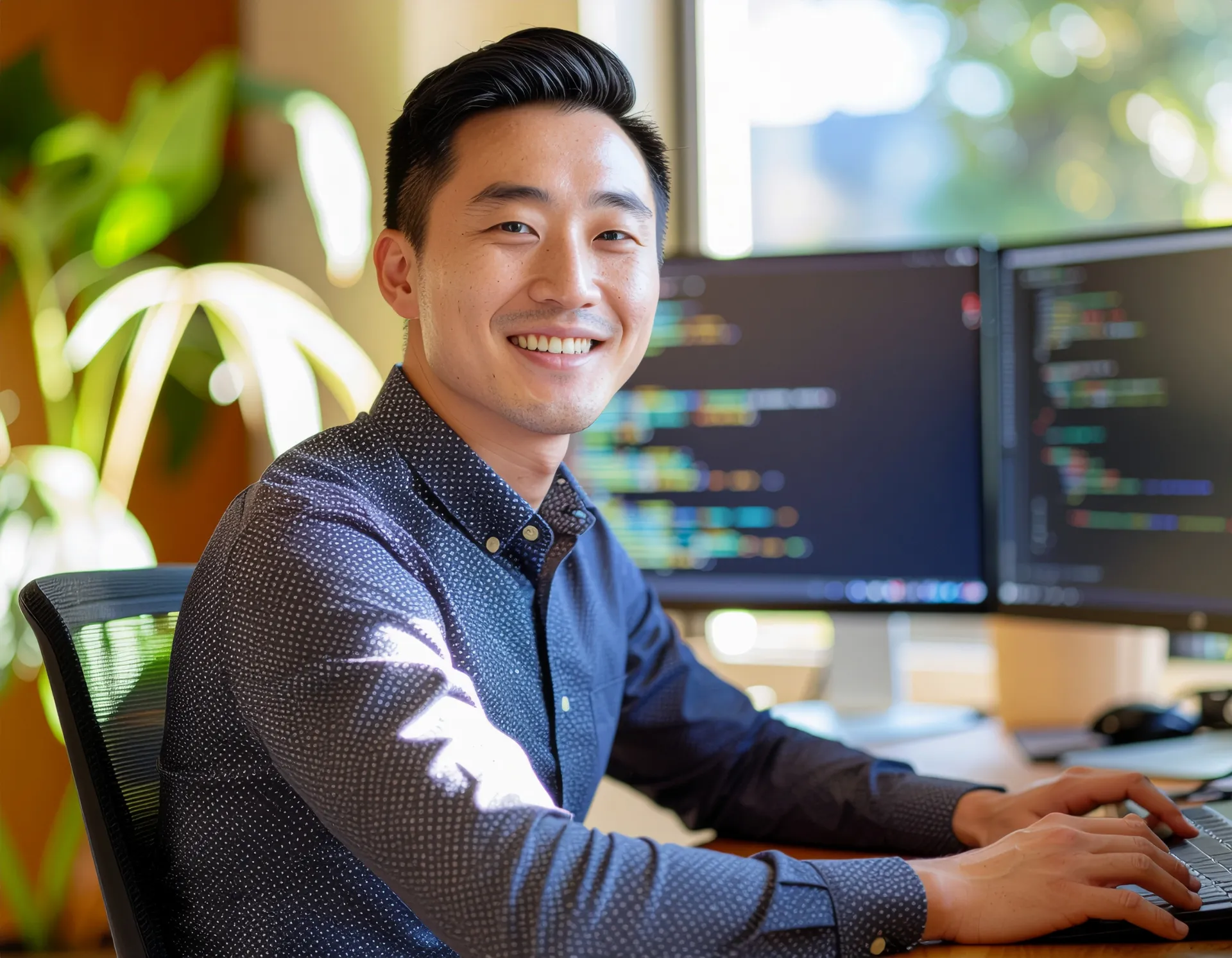 社員インタビューのポートレート